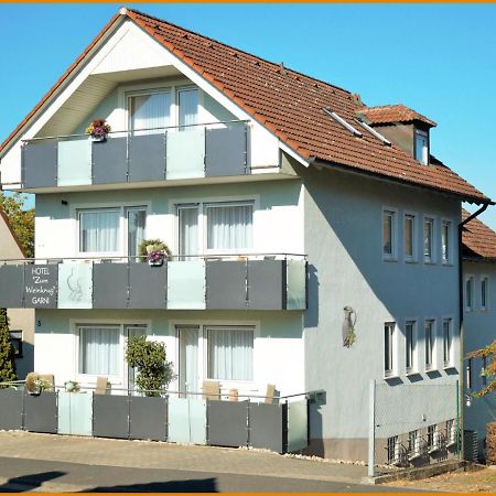 Hotel-Garni 'Zum Weinkrug' Sommerhausen Zewnętrze zdjęcie